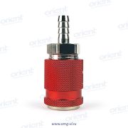 HI BETTER быстроразъемное соединение «мама», ёлочка 8мм (азия), красн. HB899-5/16
